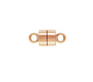 14K Rose Gold Filled 4.55mm Magnetic Clasp/1pc
